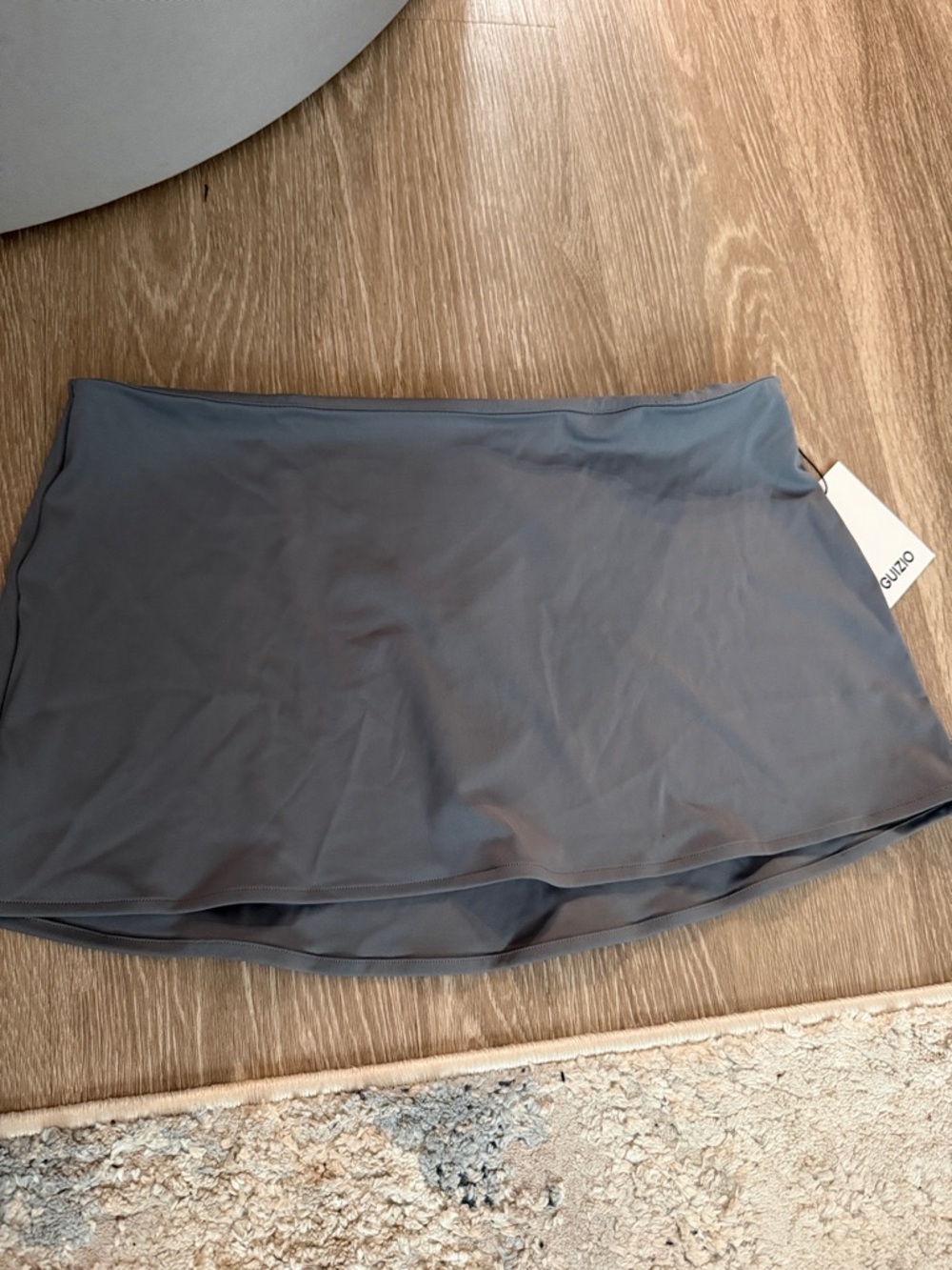Women's Mini Skirt in Slate Gray - Performance Active Skirt